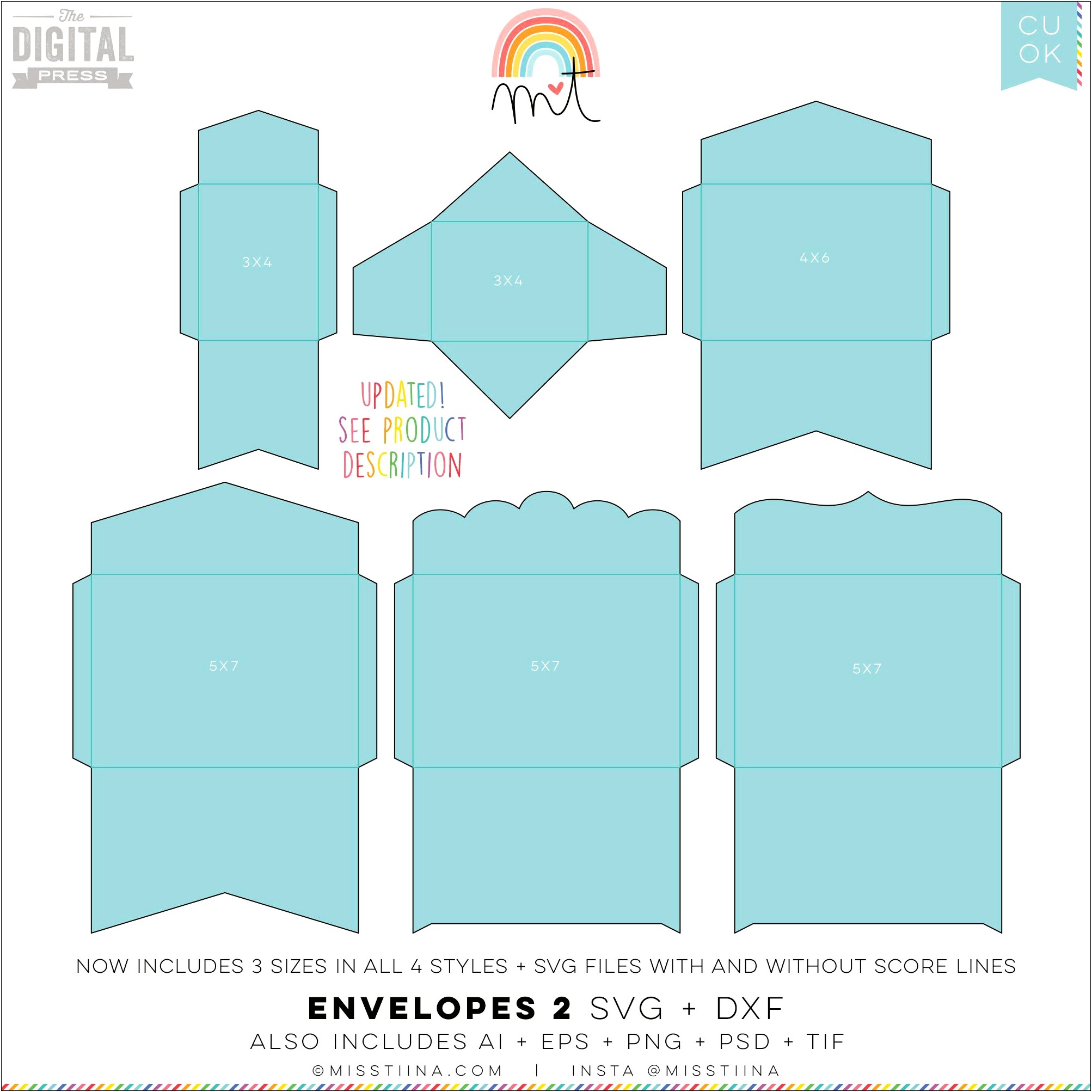 Free Envelope Template For Silhouette Cameo