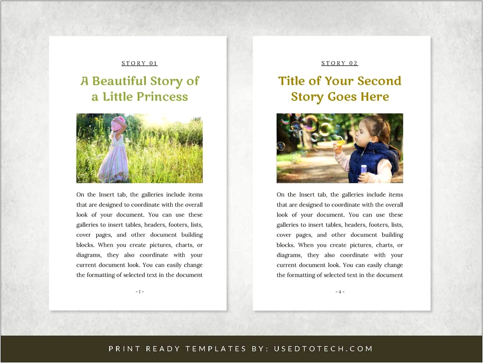 Free Essay Title Page Templates For Microsoft Word