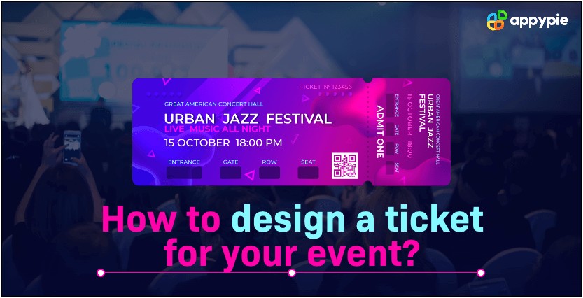 Free Event Ticket Template With Numbers
