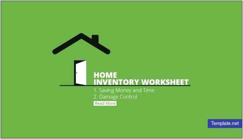 Free Excel 2007 Home Inventory Templates