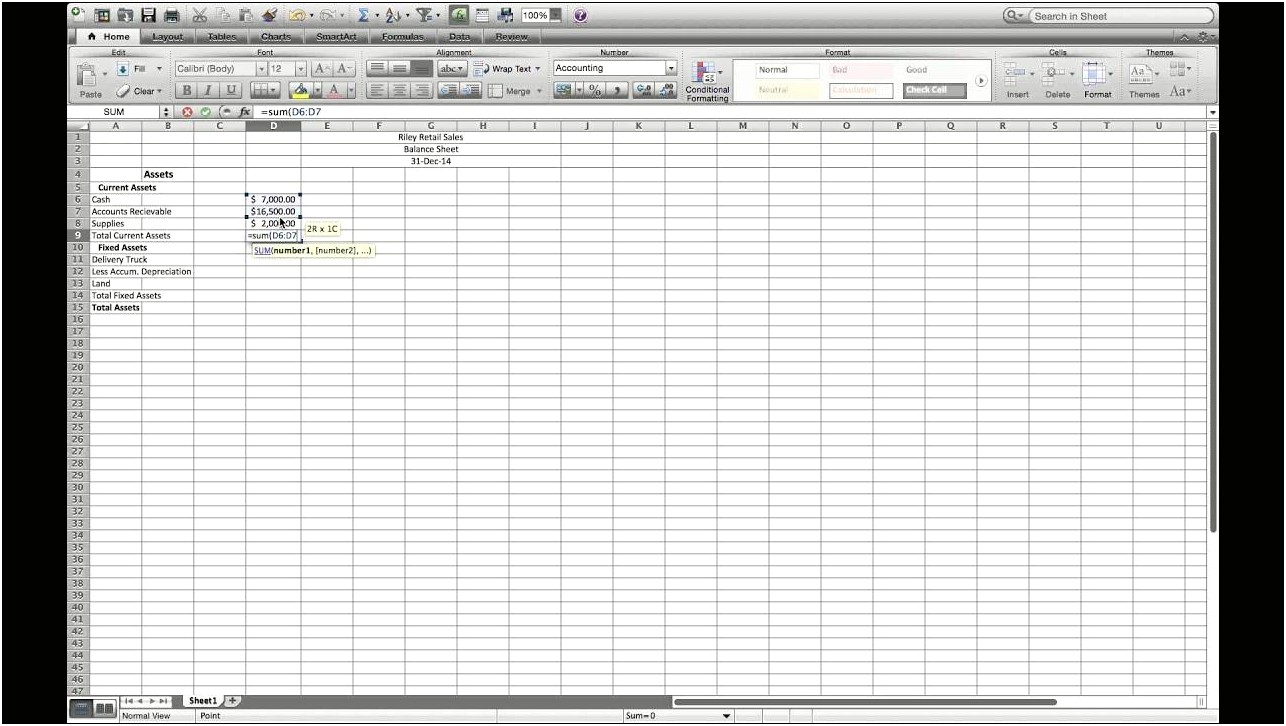 Free Excel Simple Trial Balance Template