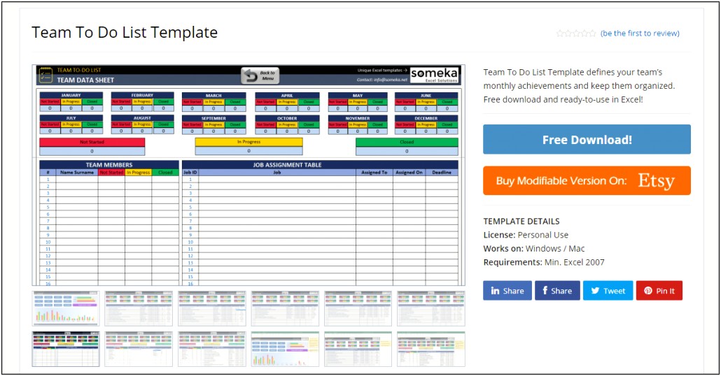 Free Excel Template For Tracking Multiple Projects