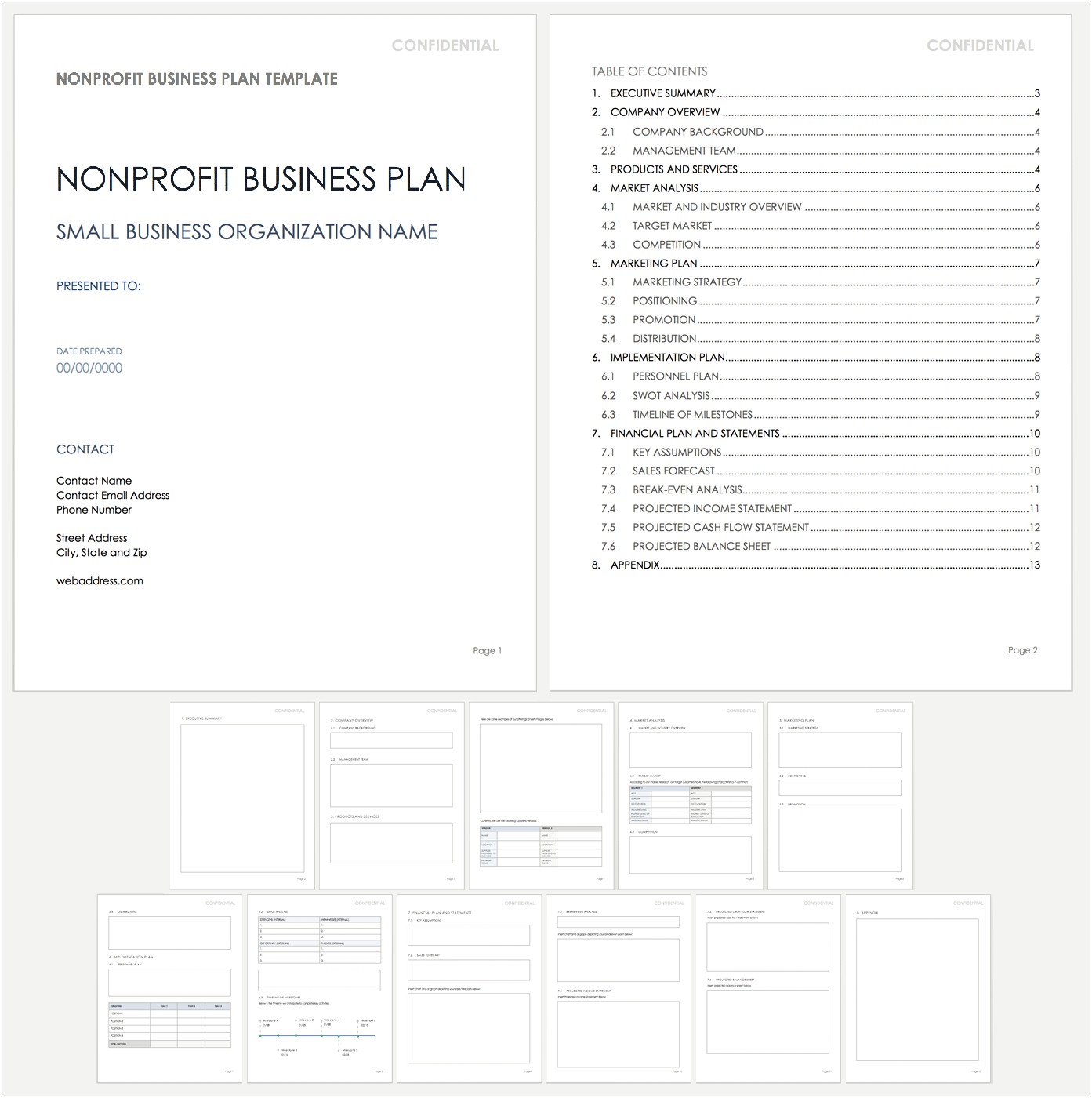 Free Excel Templates For Non Profits