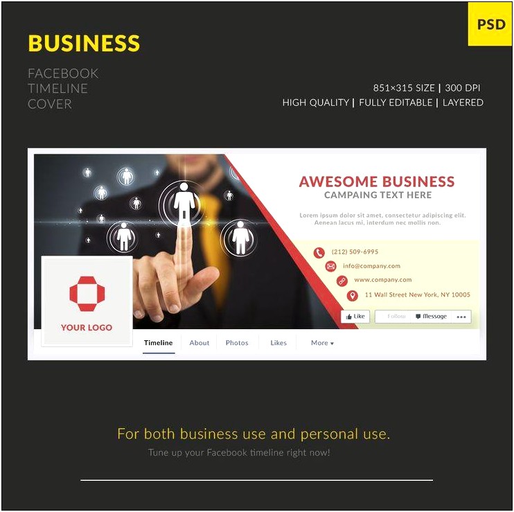 Free Facebook Business Cover Photo Template