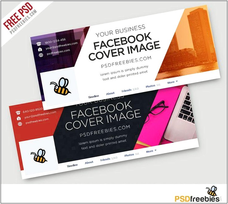 Free Facebook Cover Page Psd Template