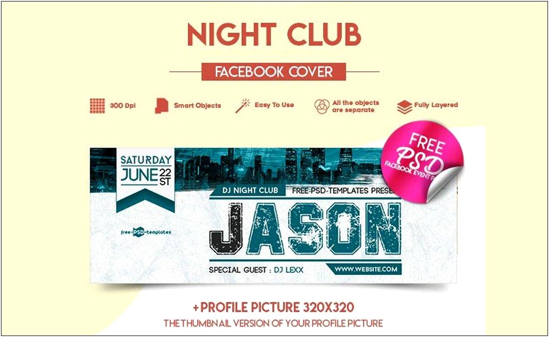Free Facebook Timeline Cover Template Photoshop