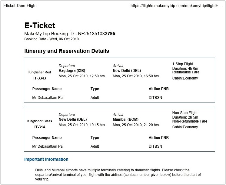 Free Fake Christmas Airline Ticket Template