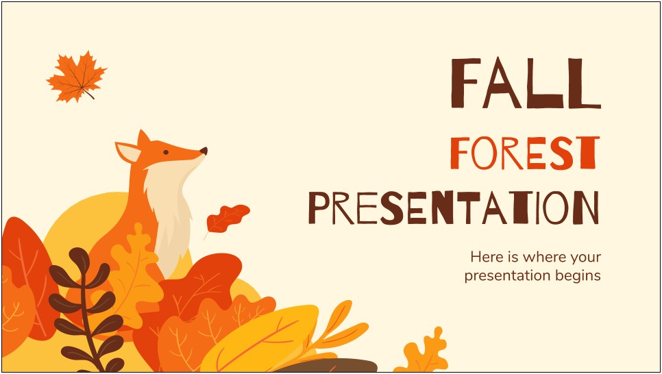 Free Fall Templates For Google Slides