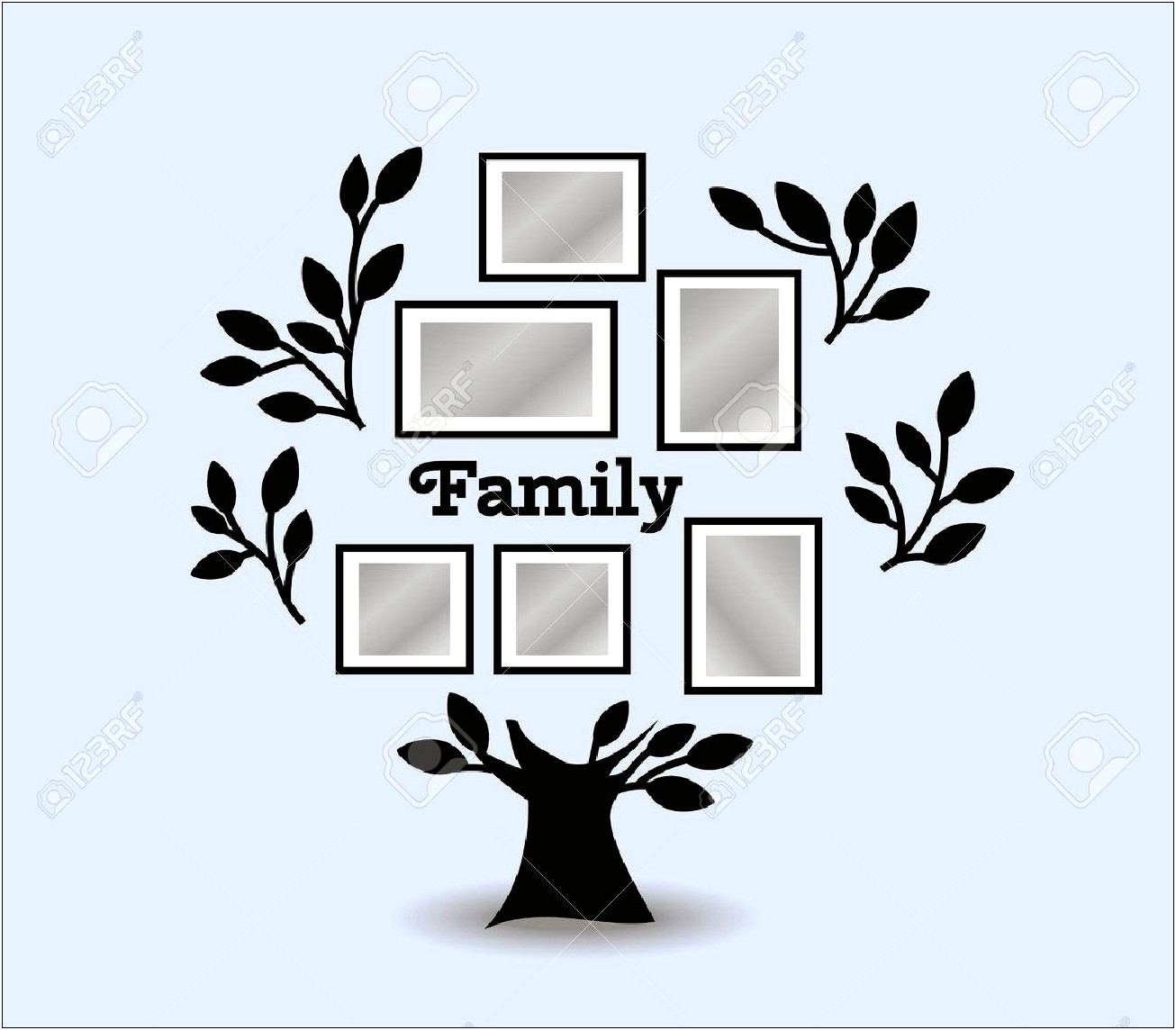 Free Family Picture Collage Templates Printables