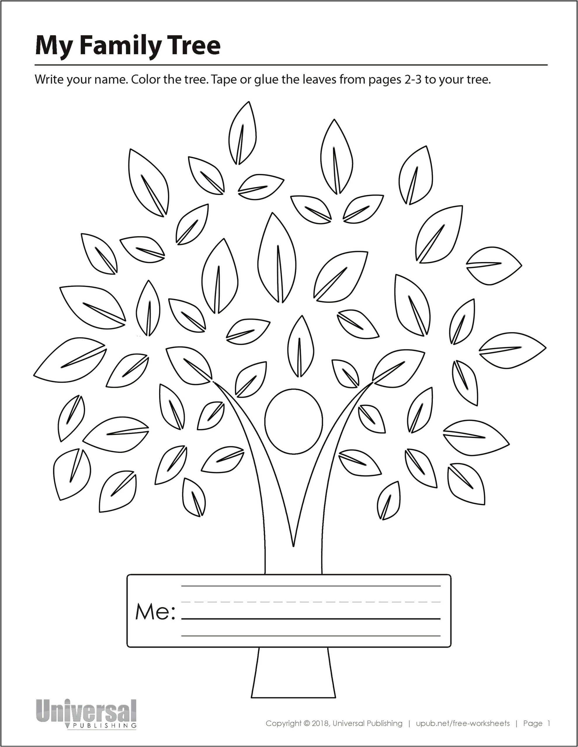 Free Family Tree Template In Spanish