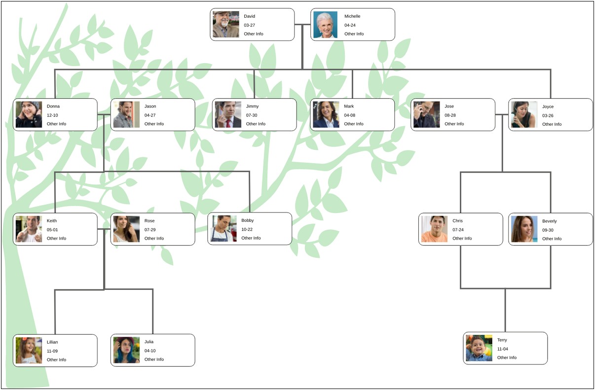 Free Family Tree Template Powerpoint 2007