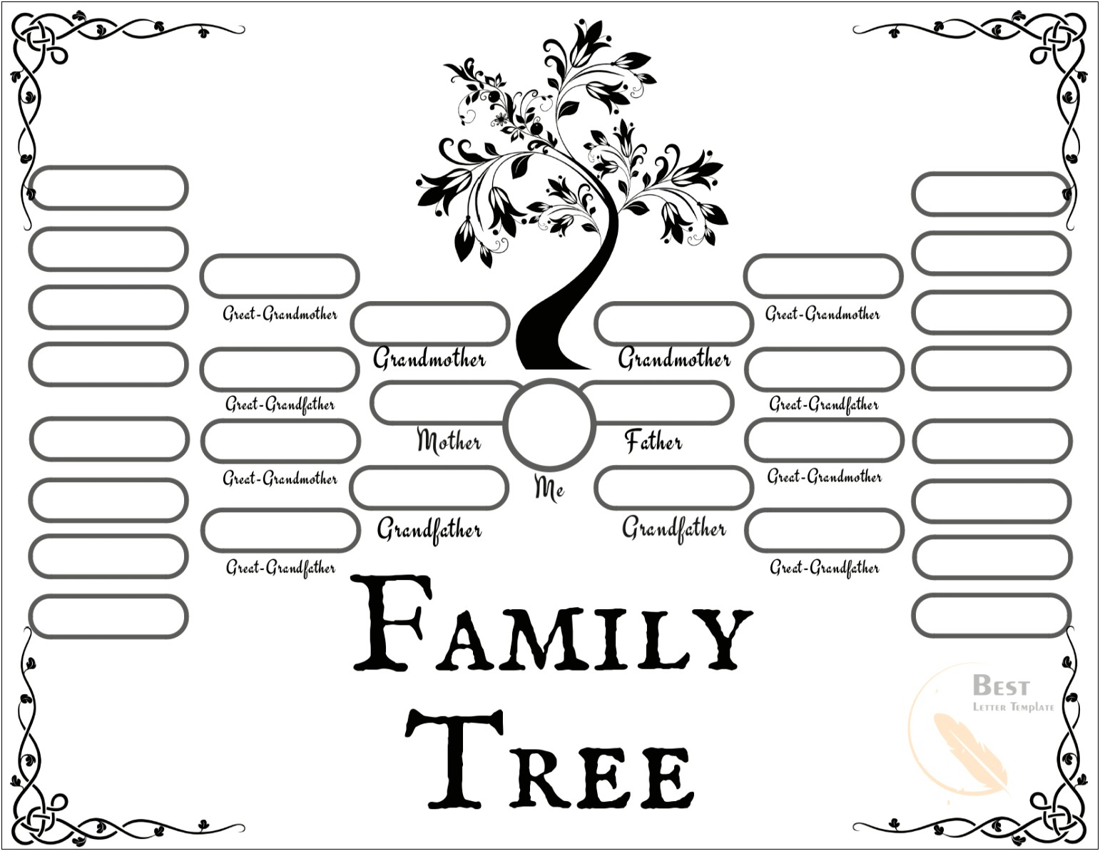 Free Family Tree Template Word Doc