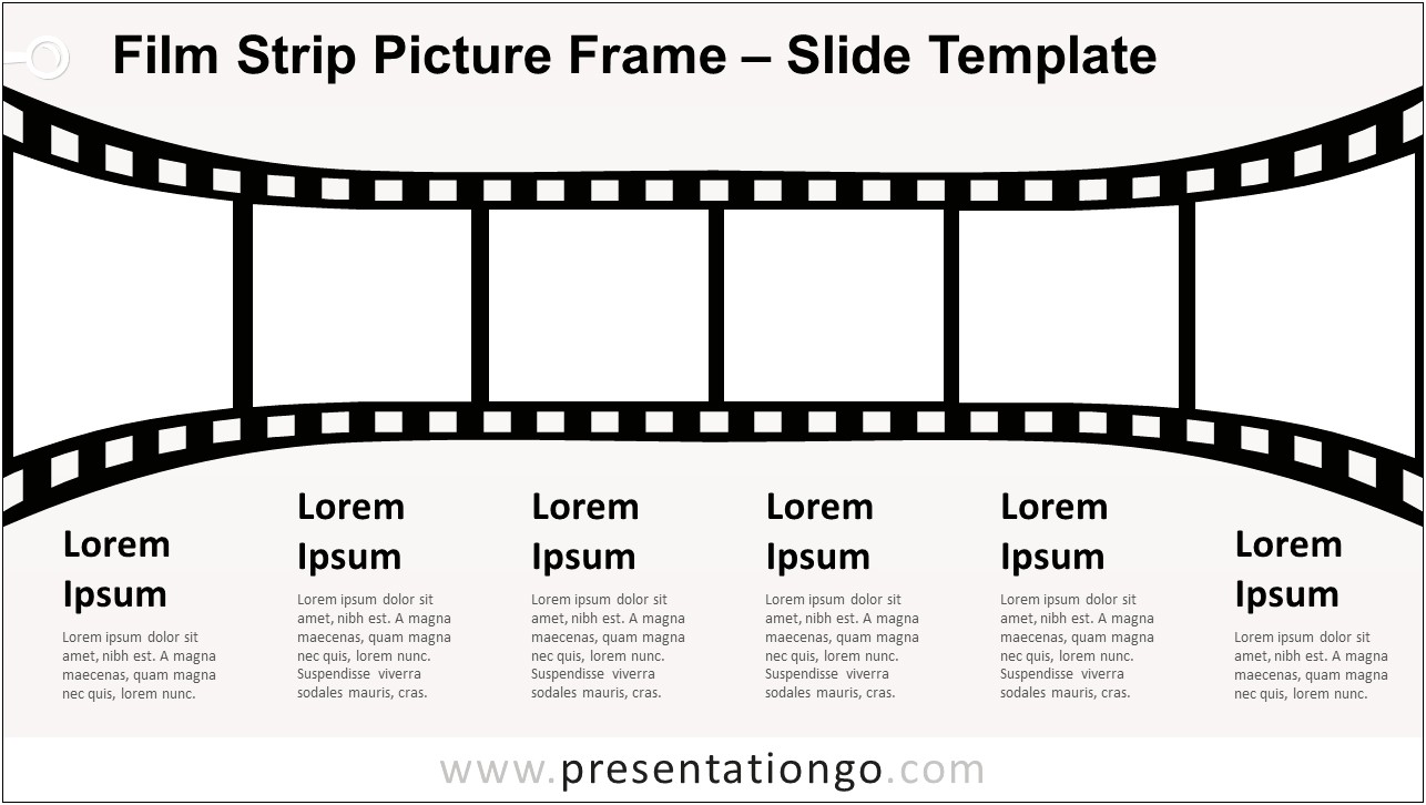 Free Film Strip Template To Insert Photos