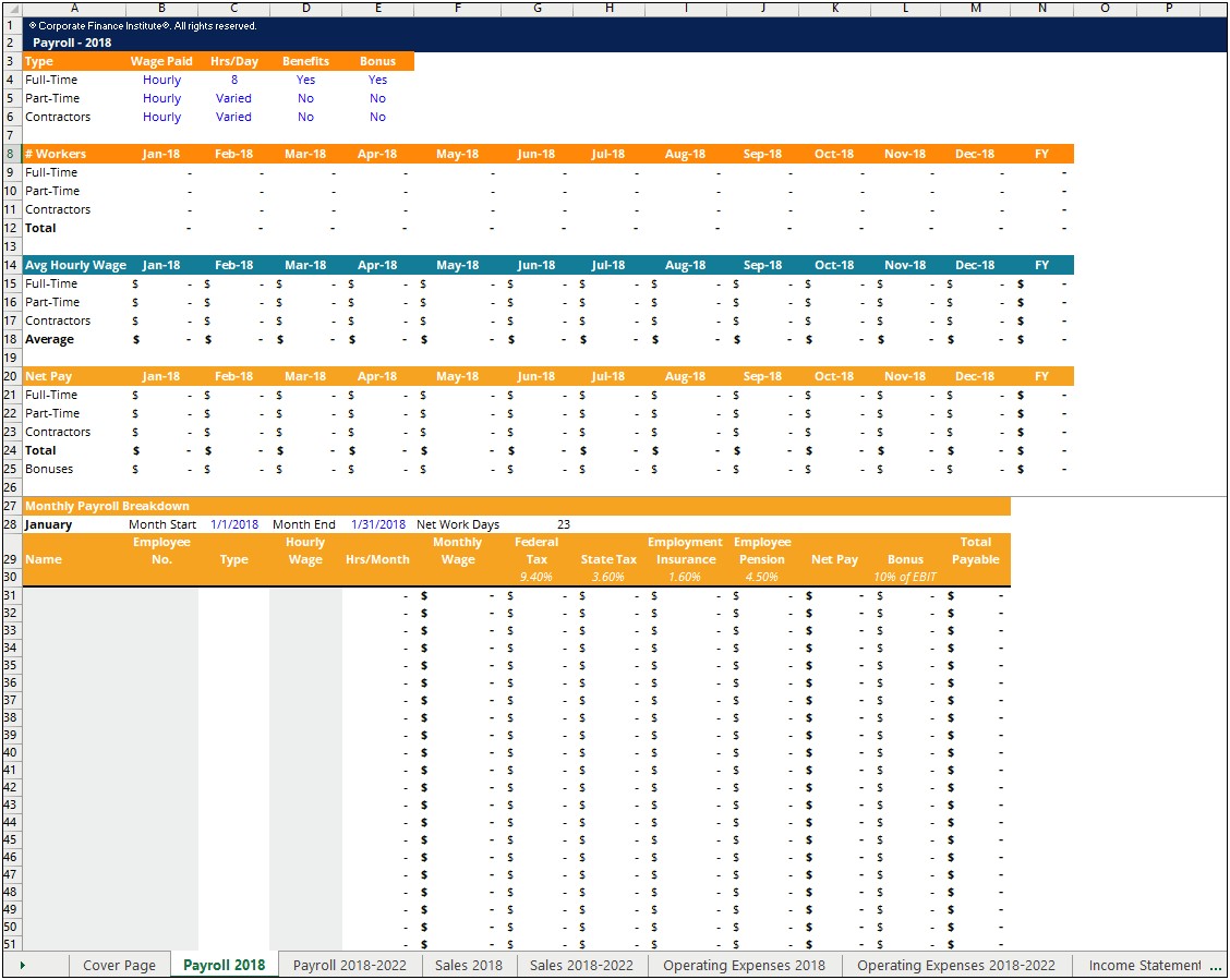 Free Financial Ratio Analysis Excel Template