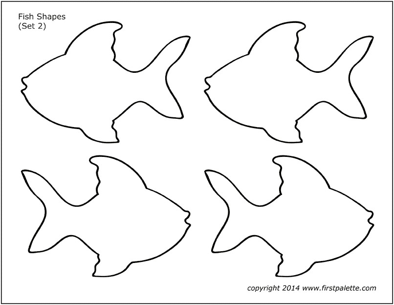 Free Fish Out Of Water Template Printable
