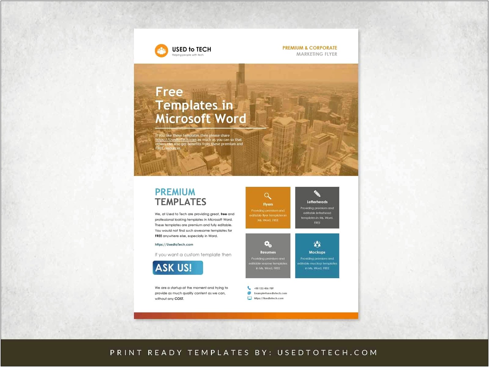 Free Flyer Design Templates Microsoft Word