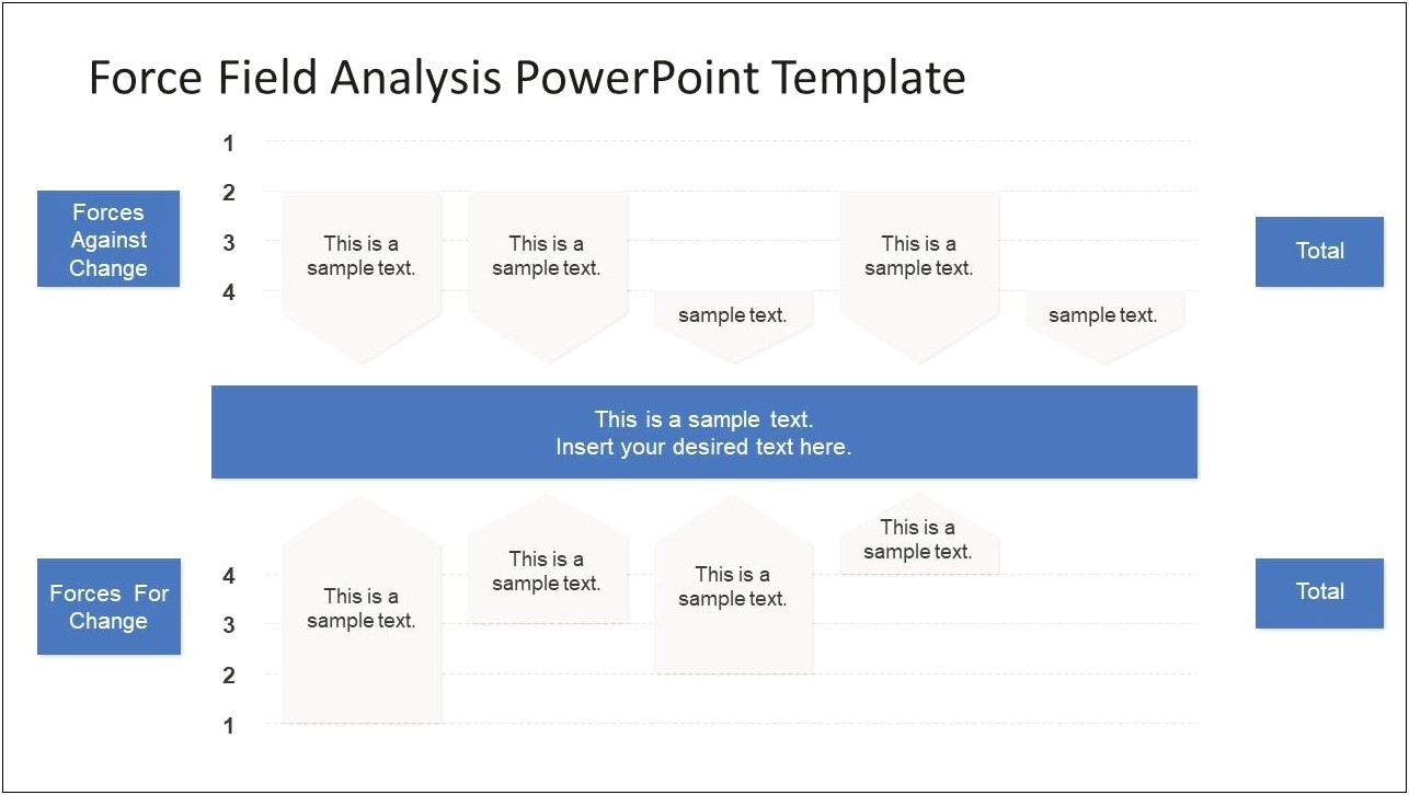 Free Force Field Analysis Template Powerpoint