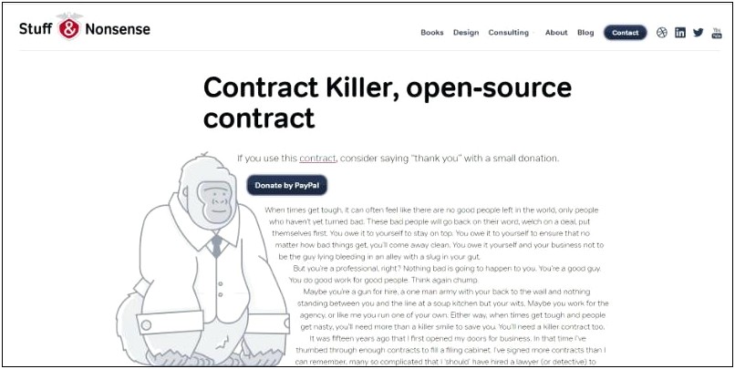 Free Freelance Web Design Contract Template