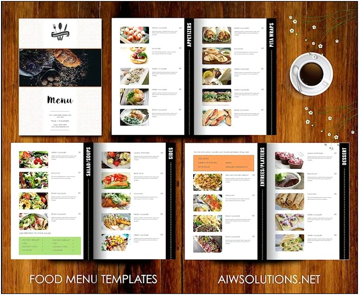 Free French Menu Templates For Word
