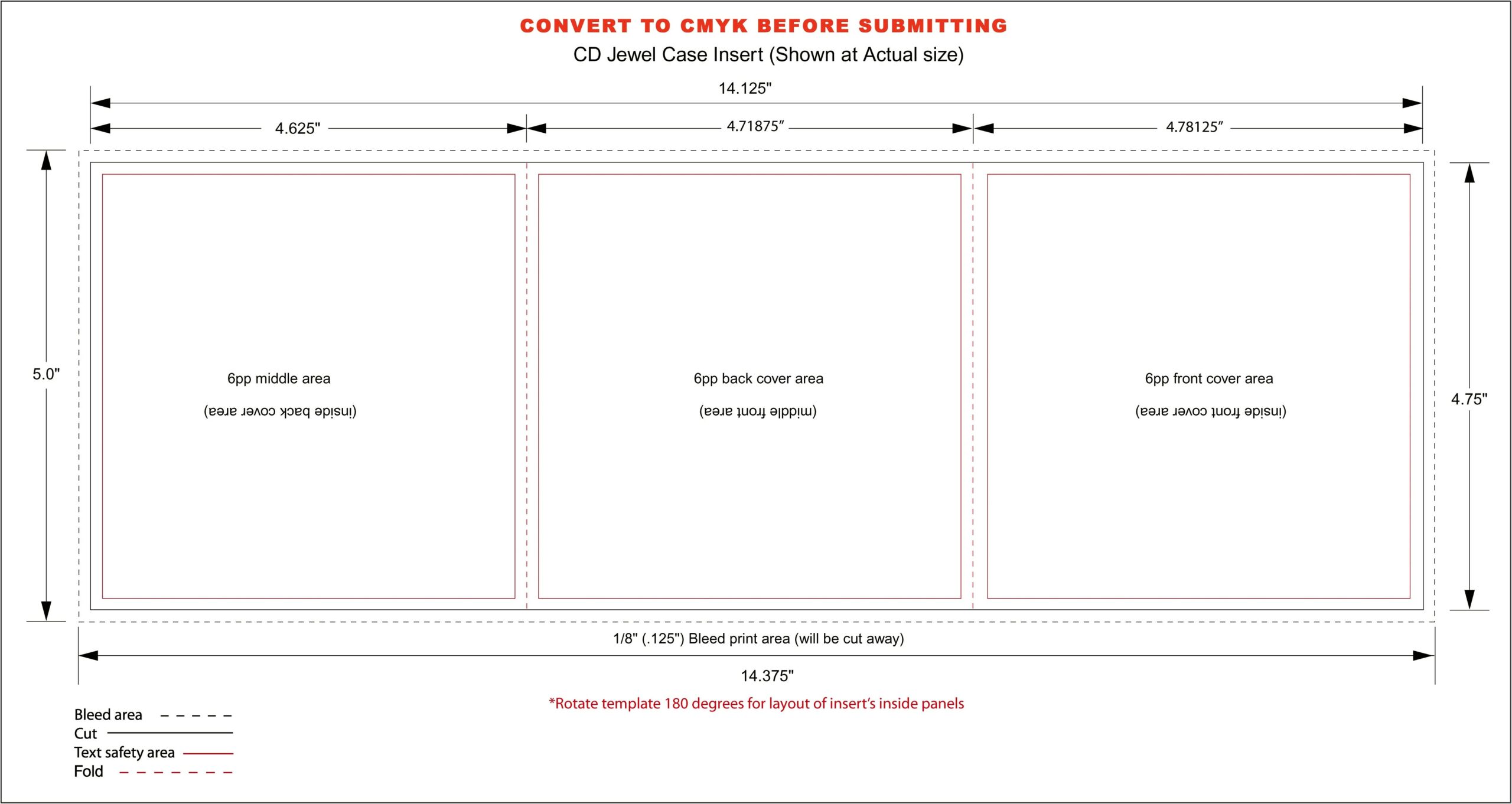 Free Front Jewel Case Template Word