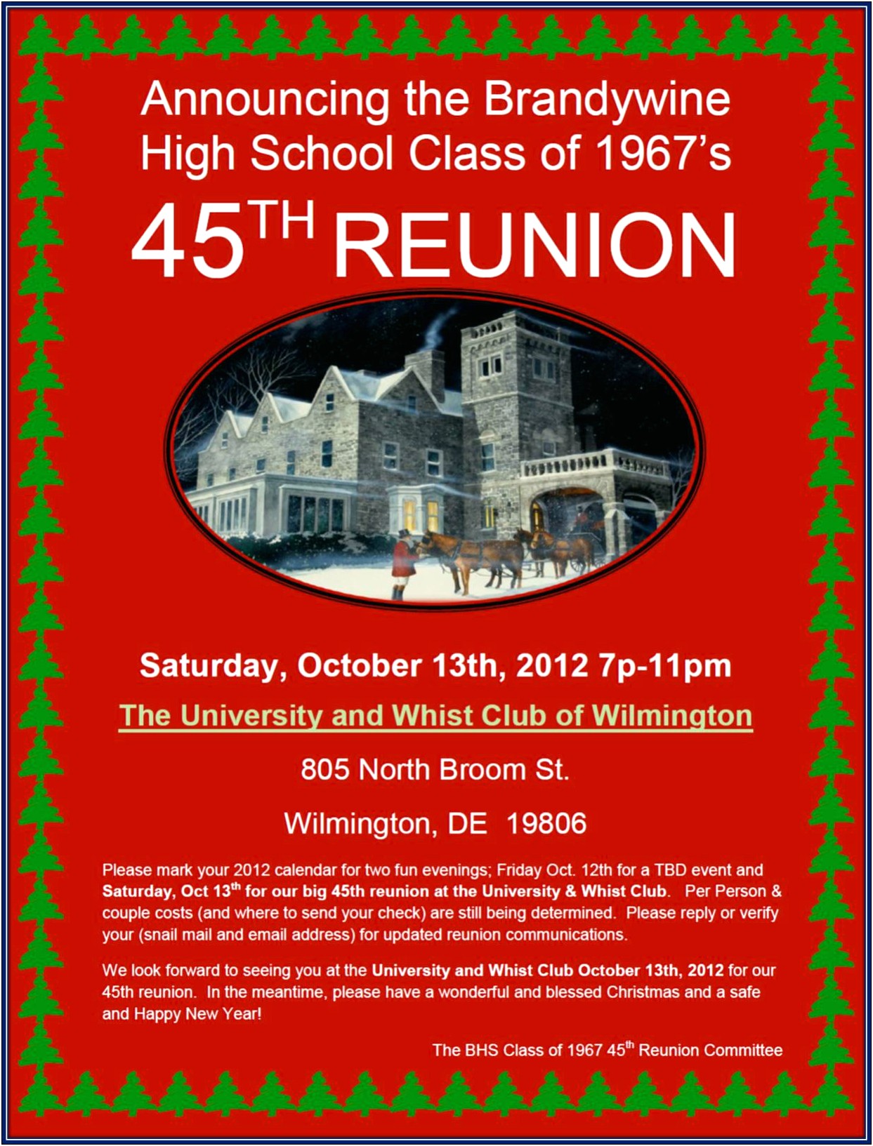 Free Funny Family Reunion Flyer Template Word