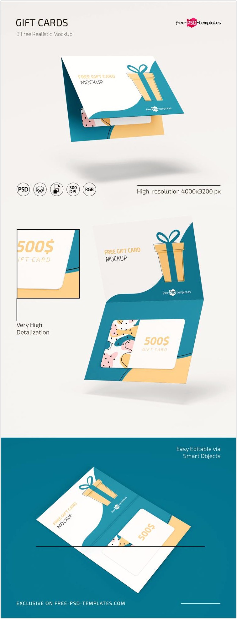 Free Gift Card Holder Template Download