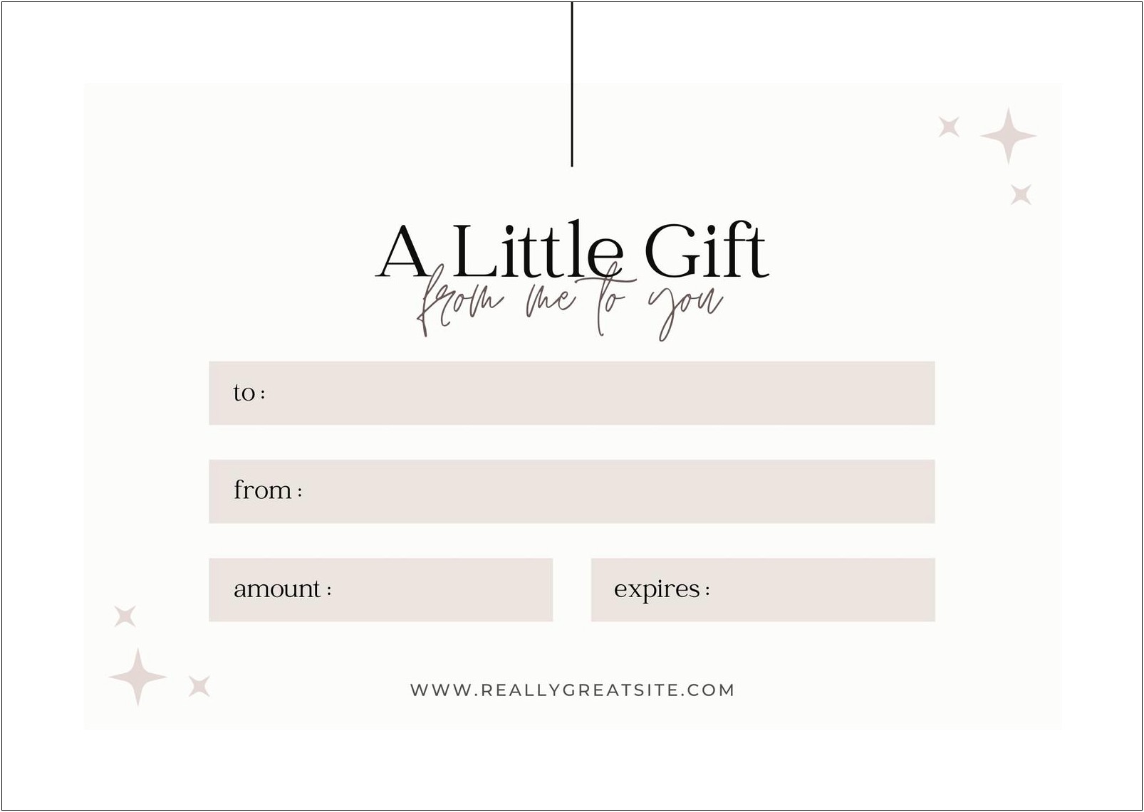 Free Gift Certificate Template For Nail Salon