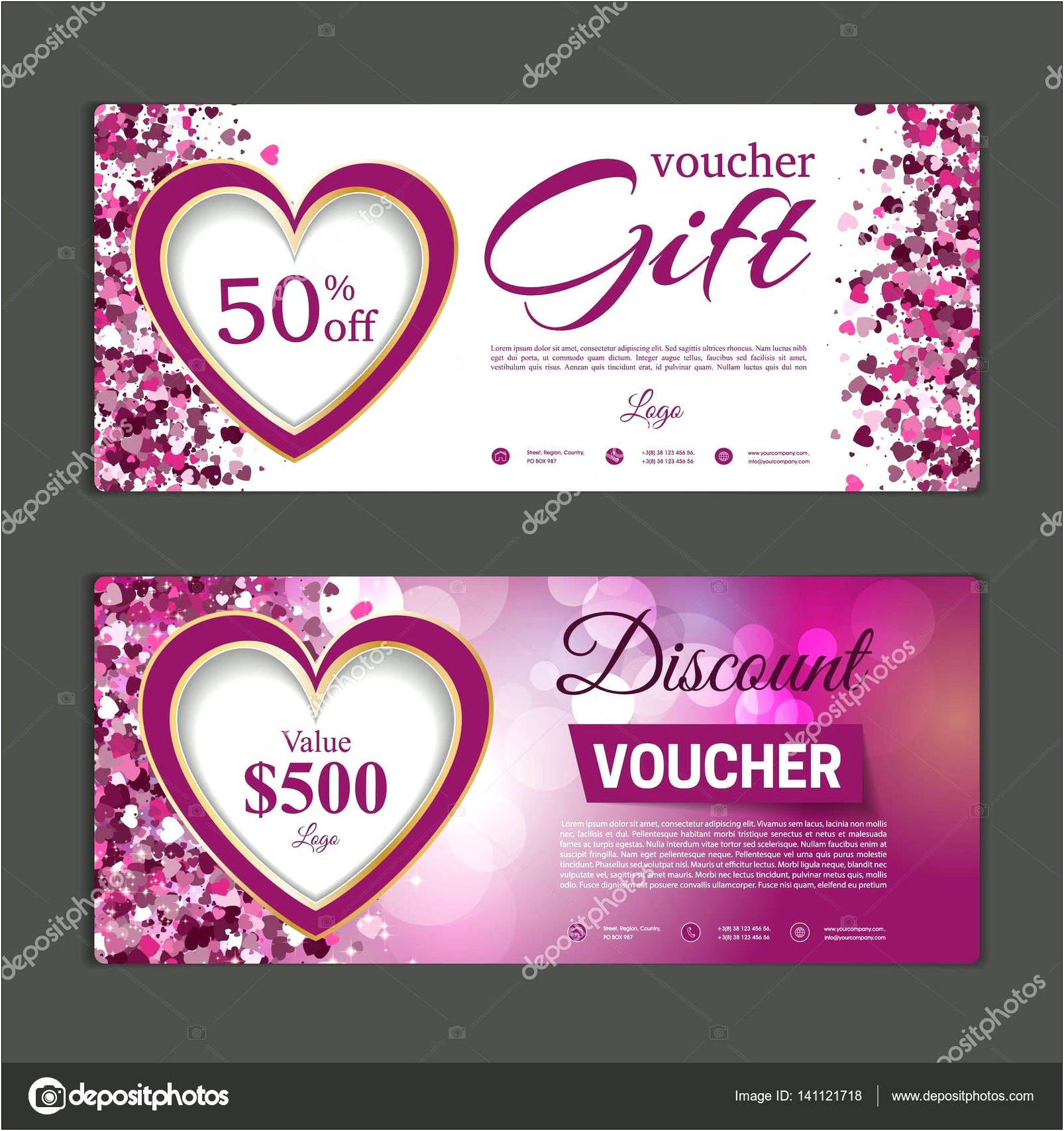 Free Gift Certificate Template Valentine's Day