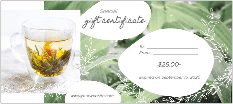 Free Gift Certificate Template With Logo