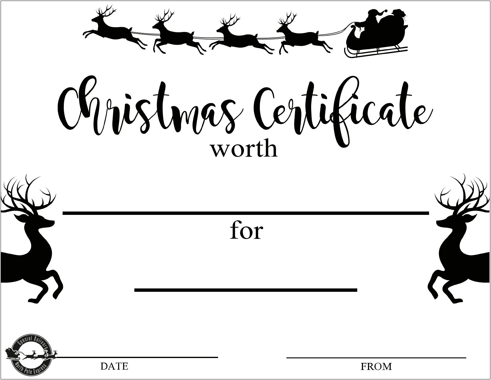 Free Gift Certificate Templates For Word 2007