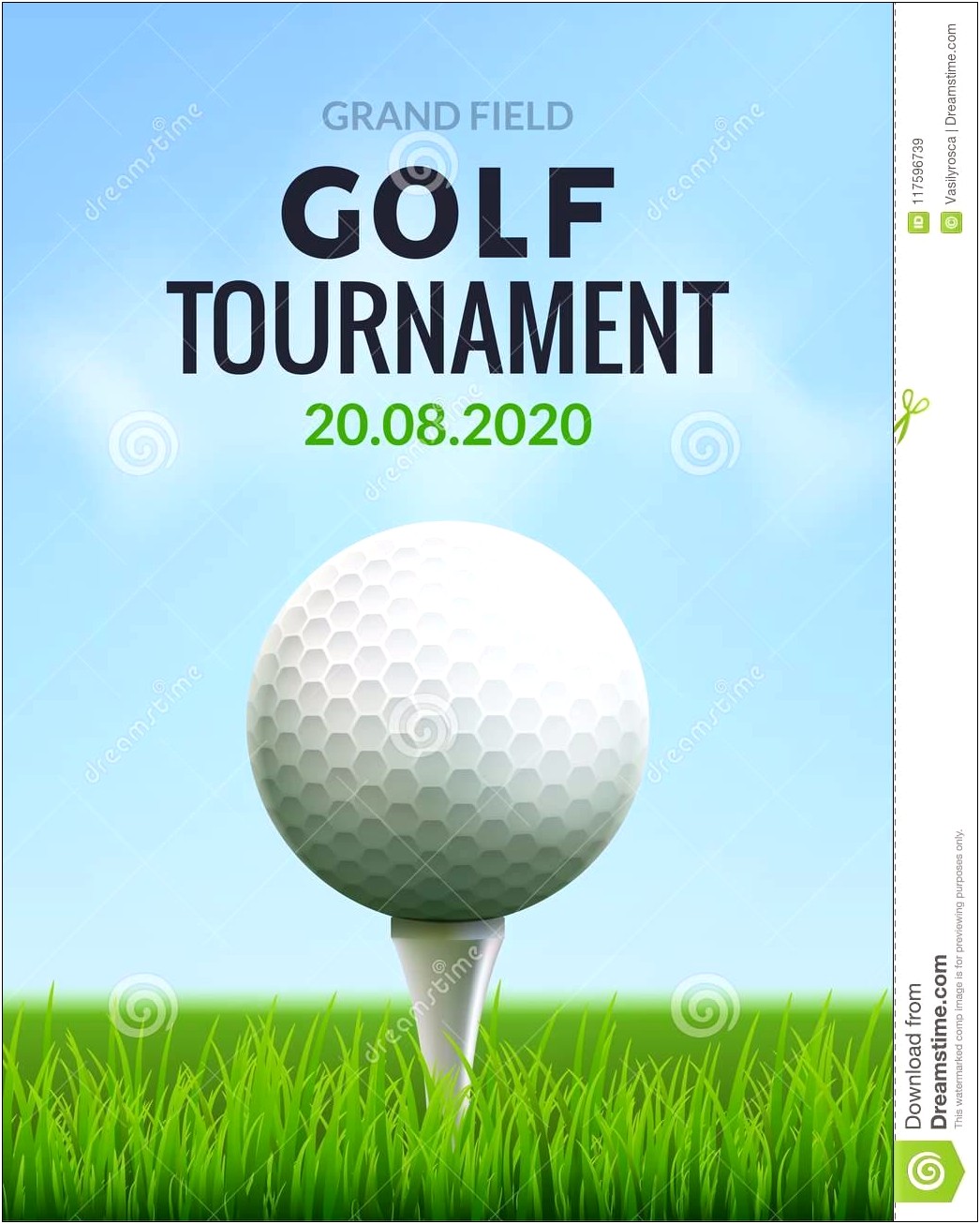 Free Golf Poster Templates For Word