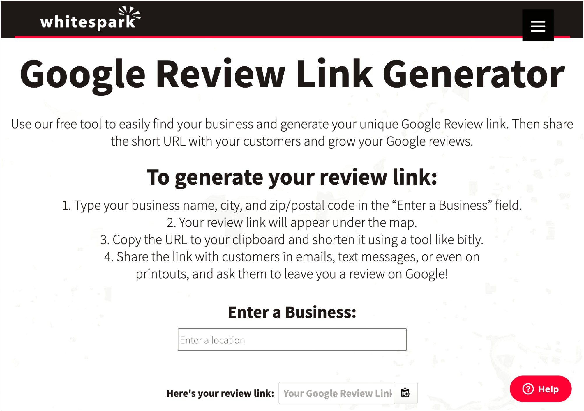 Free Google Business Review Email Template