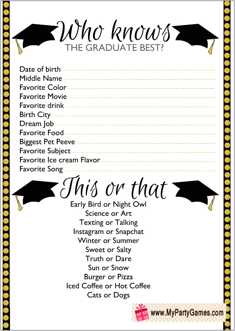 Free Graduation Save The Date Templates For Word