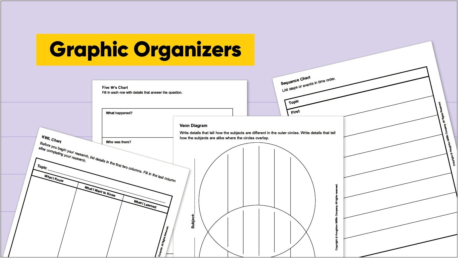 Free Graphic Organizer Templates For Microsoft Word