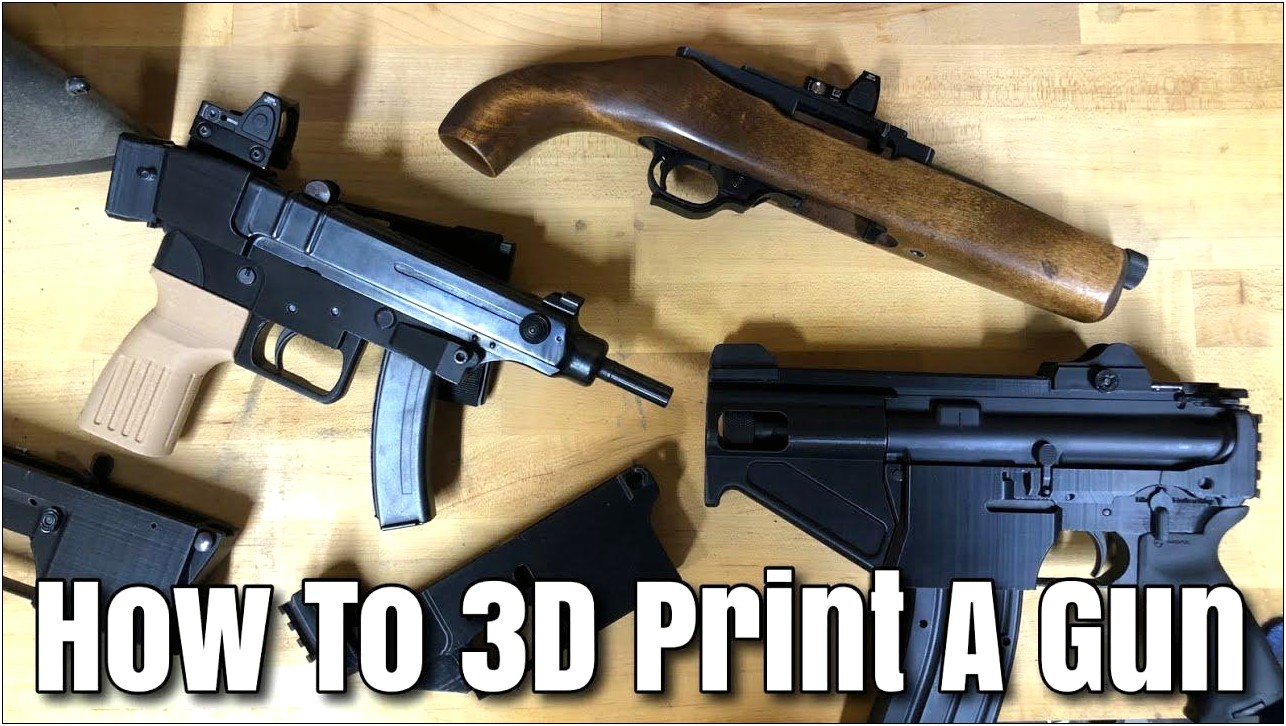 Free Gun Accessory Templates For 3d Printers