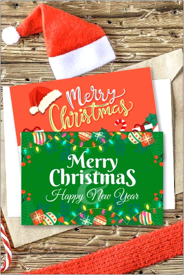 Free Half Page Christmas Labels Template