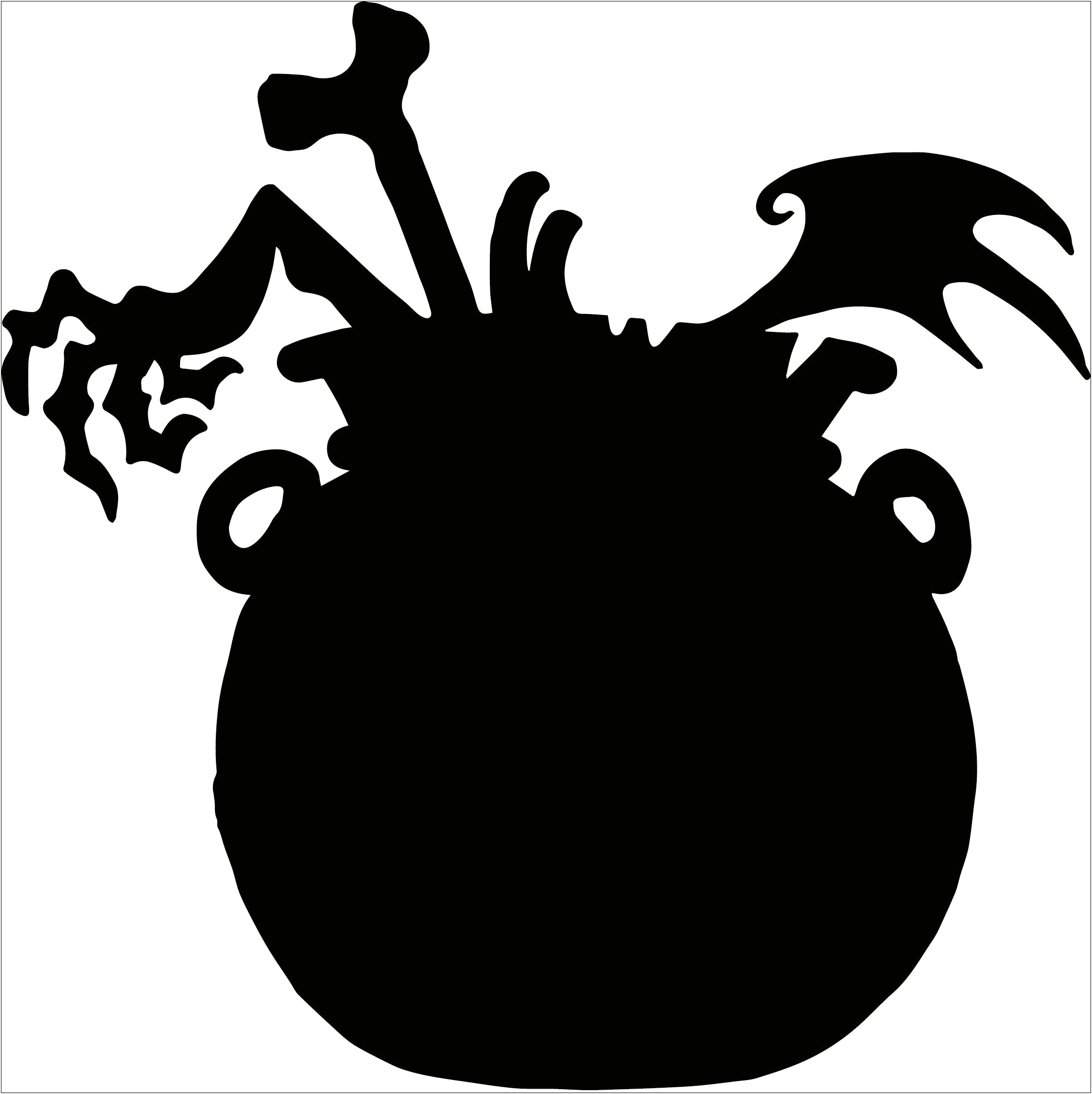 Free Halloween Images For Silhouette Templates