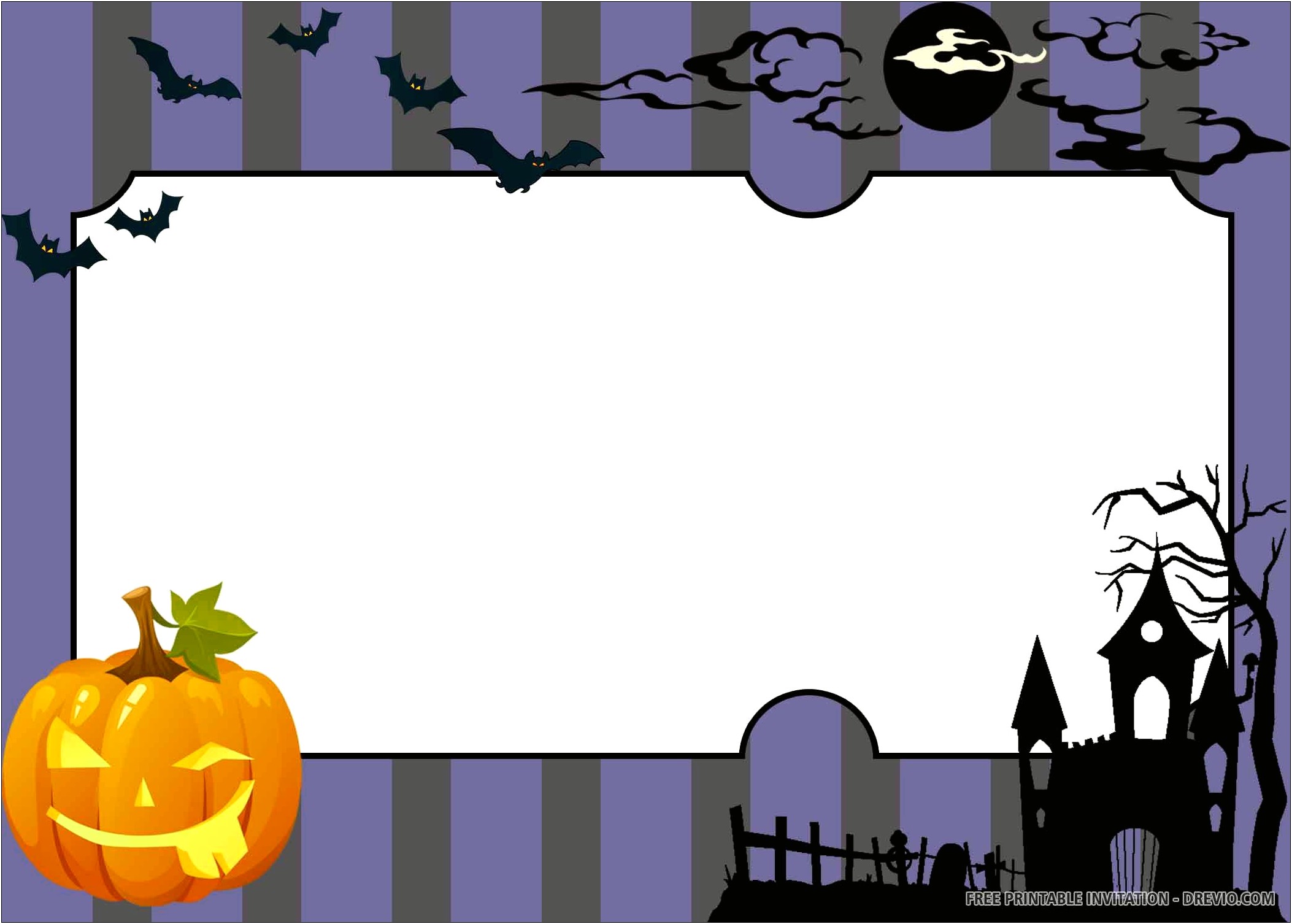 Free Halloween Party Invitation Templates For Word