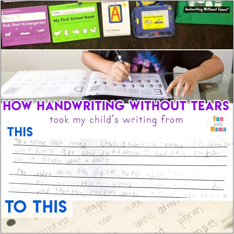 Free Handwriting Without Tears Wooden Pieces Template