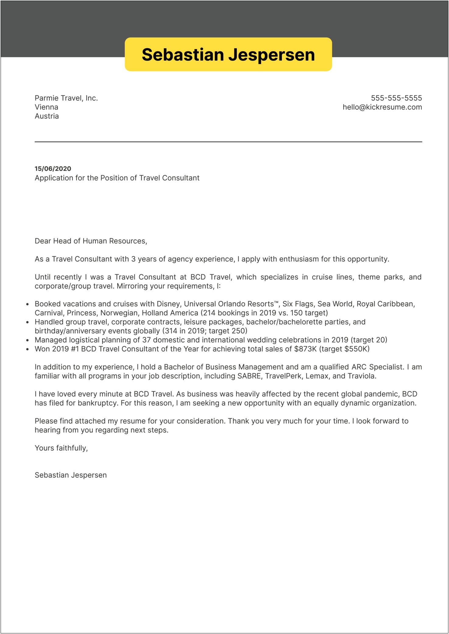 Free Handyman Service Cover Letter Template