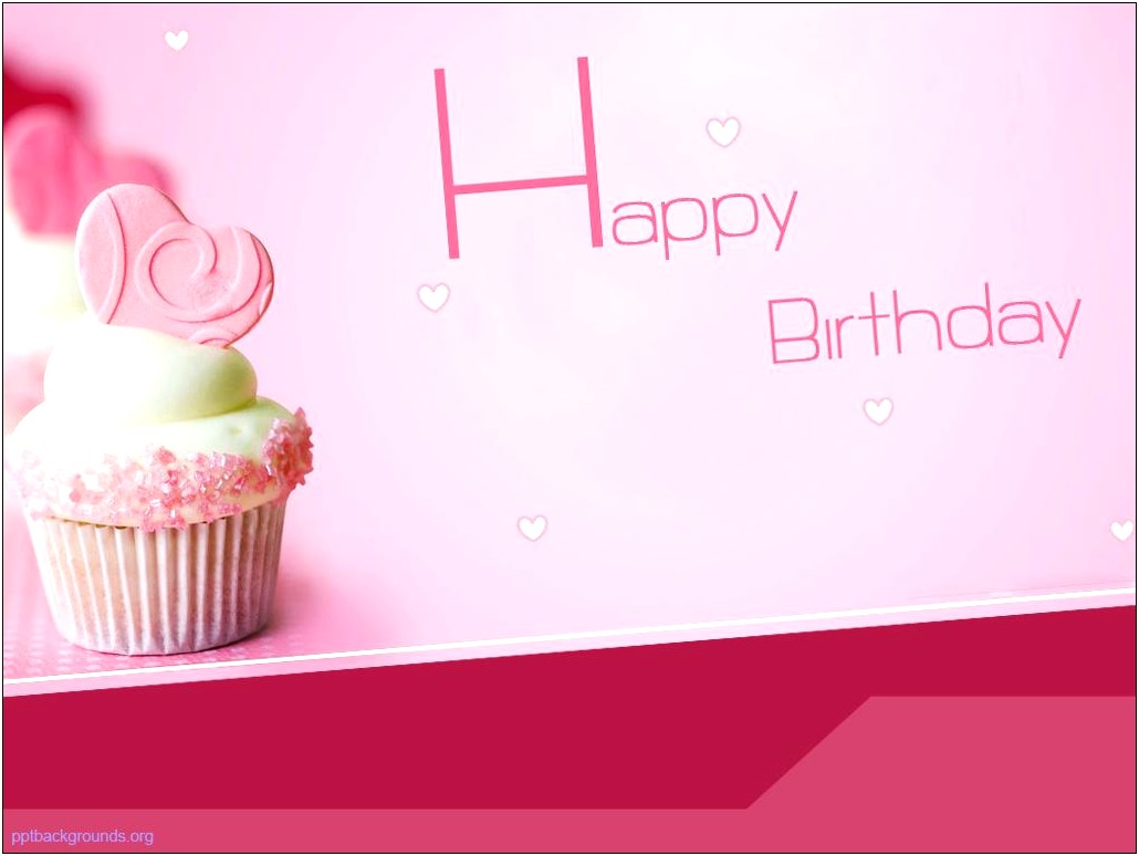 Free Happy Birthday Powerpoint Template Download