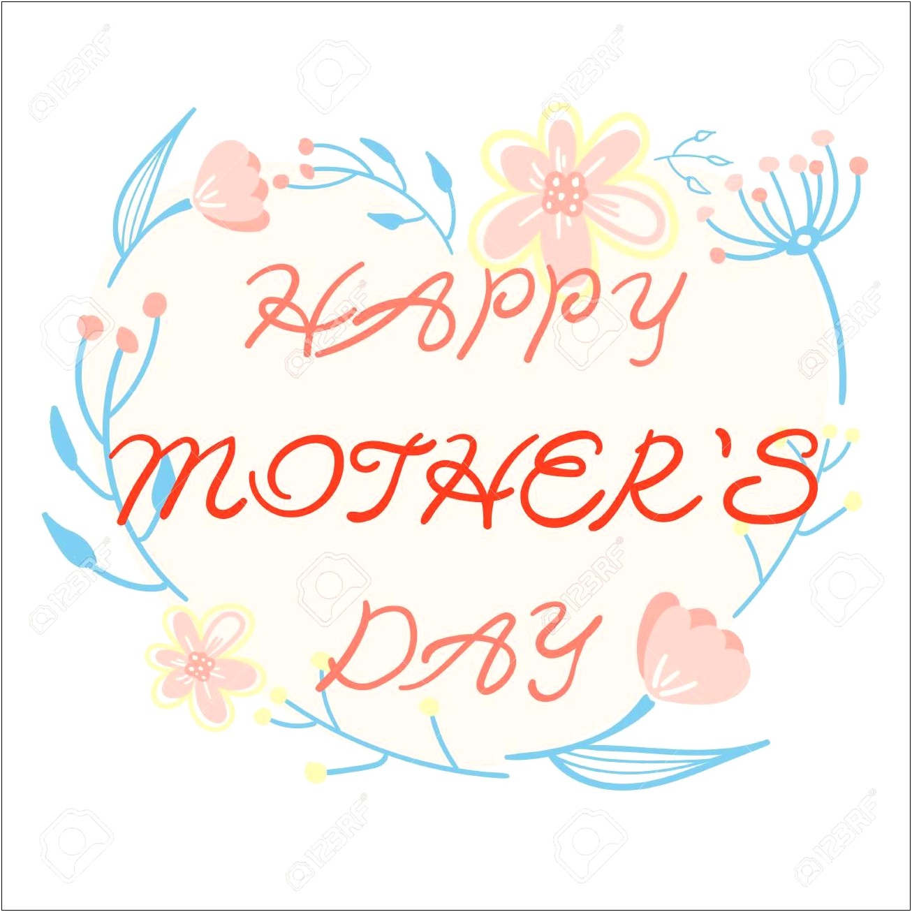 Free Happy Mothers Day Gift Certificate Template