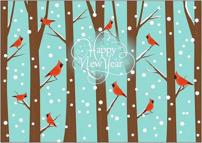Free Happy New Year Card Templates