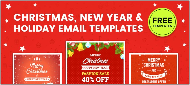 Free Happy New Year Email Template