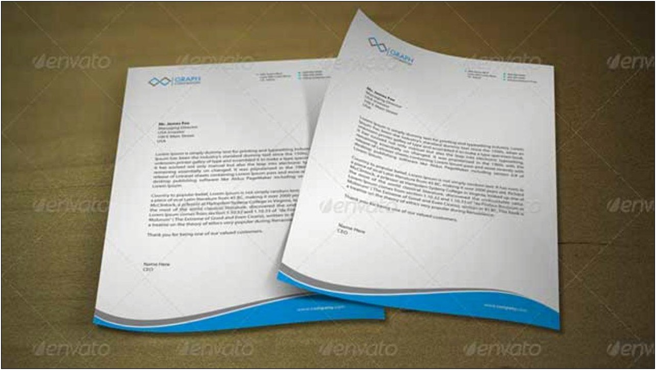 Free Header Templates For Microsoft Word