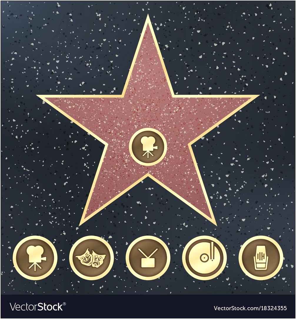 Free Hollywood Walk Of Fame Template
