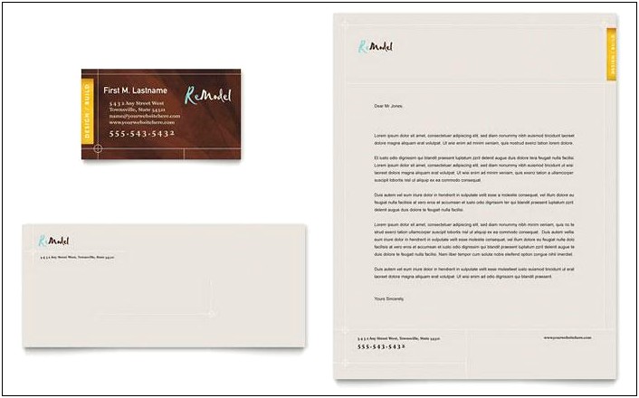 Free Home Remodeling Business Card Templates