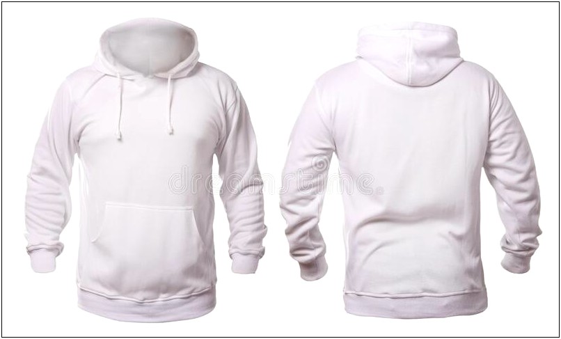 Free Hoodie Template Front And Back