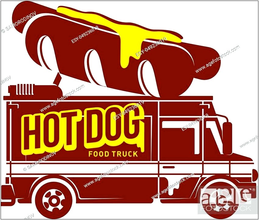 Free Hotdog Food Packaging Label Templates