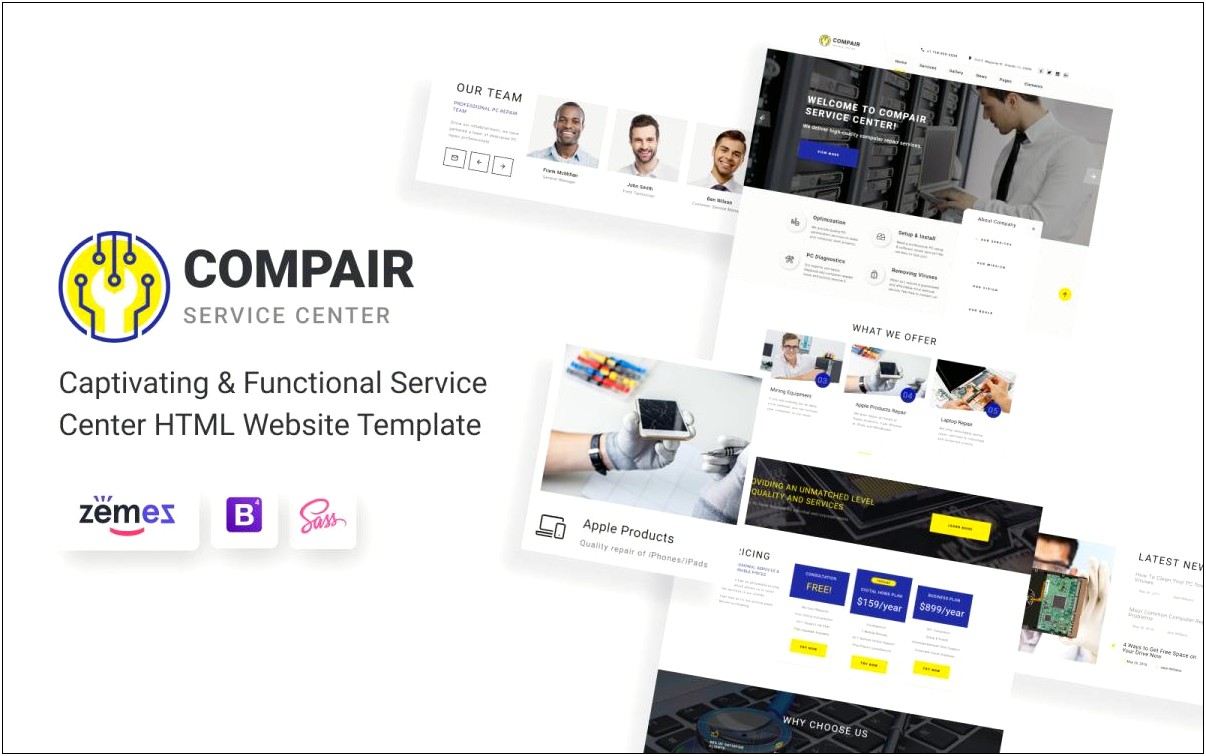 Free Html 5 Product Ecommerce Templates